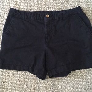 EUC Faded Glory Black Shorts Size 12